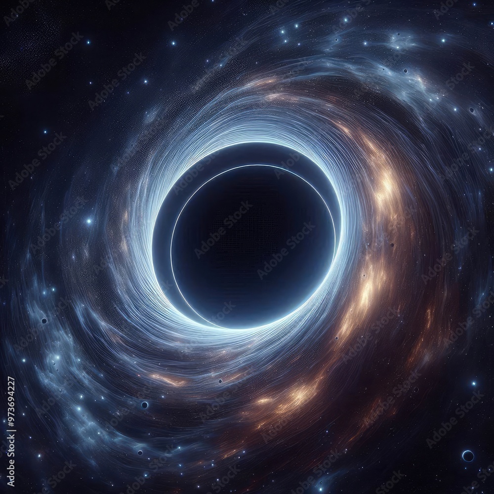 Black Hole. 3d render Black Hole. 3d render