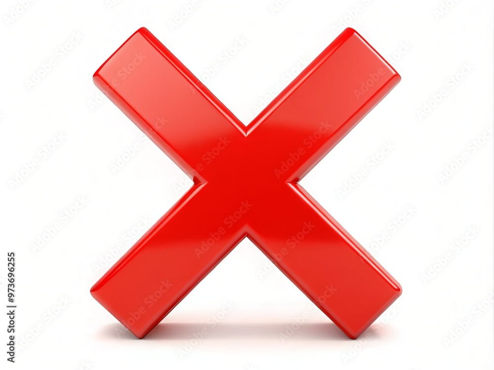 A bold, red A bold, red