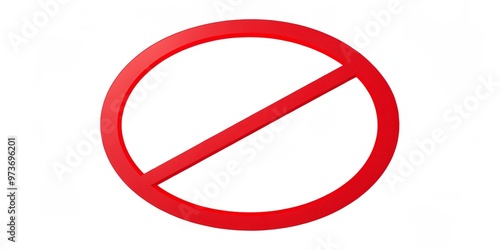A bold, red circle with a strong, diagonal line bisecting it, symbolizing prohibition, rejection, or cancellation, Free Download A bold, red circle with a strong, diagonal line bisecting it, symbolizing prohibition, rejection, or cancellation, - GFXLoad