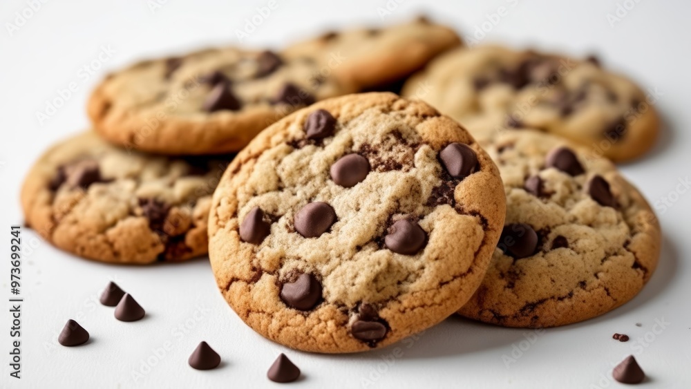 Deliciously tempting chocolate chip cookies Deliciously tempting chocolate chip cookies