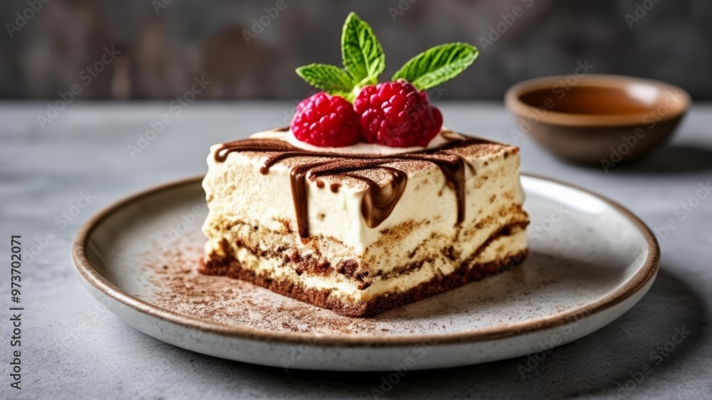 Delicious dessert ready to be enjoyed Delicious dessert ready to be enjoyed