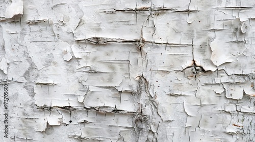 white birtch bark background horizontal  photo