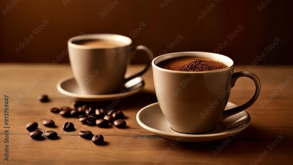 Warm and cozy coffee moment Warm and cozy coffee moment