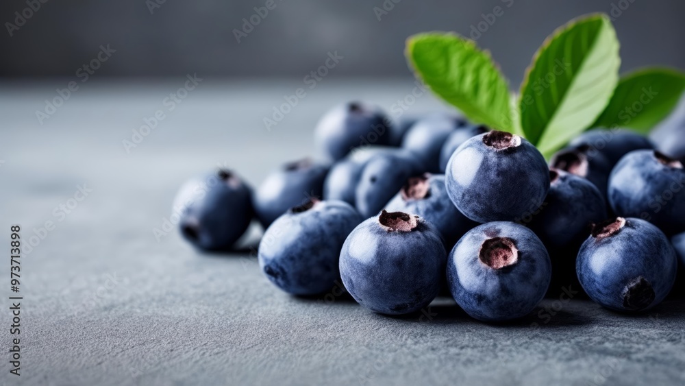 Fresh blueberries ready for a healthy snack Fresh blueberries ready for a healthy snack