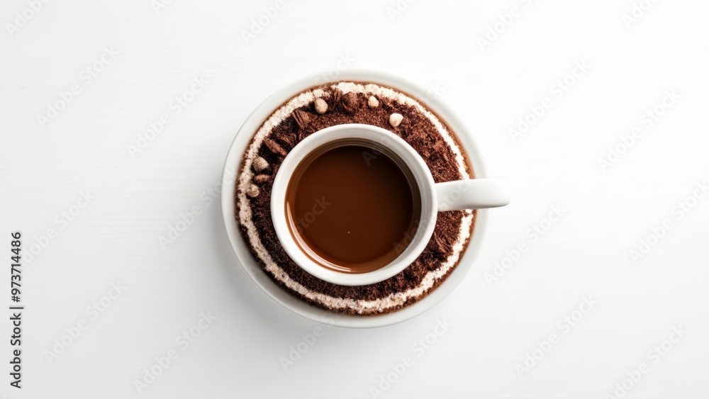 A moment of indulgence captured in a cup A moment of indulgence captured in a cup