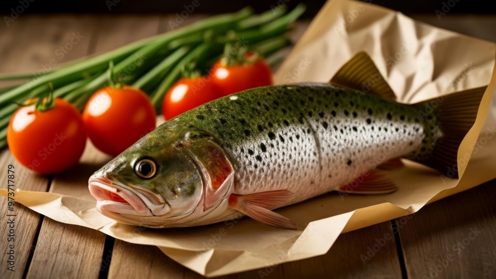 Fresh catch of the day ready for the grill Fresh catch of the day ready for the grill
