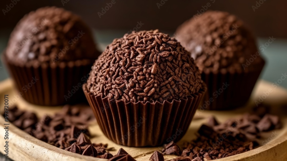 Chocolate delight A trio of delectable treats Chocolate delight A trio of delectable treats