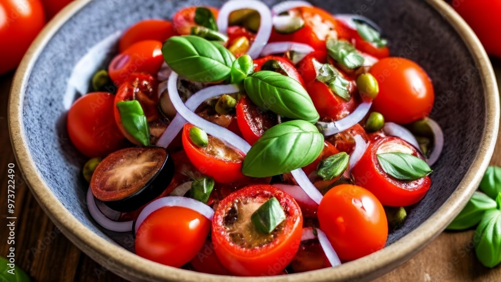 Fresh and vibrant summer salad Fresh and vibrant summer salad