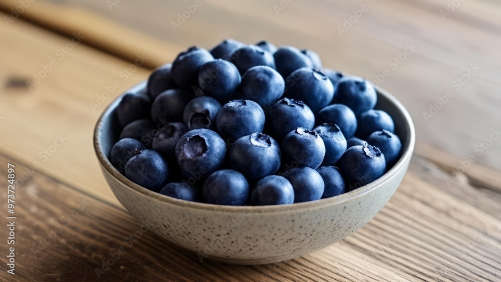 Fresh blueberries in a bowl ready to be enjoyed Fresh blueberries in a bowl ready to be enjoyed