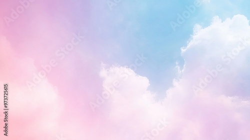 Soft pastel gradient background in gentle pink, blue, and lavender hues, perfect for elegant product presentations