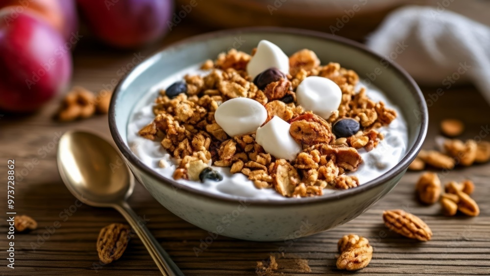 Deliciously nutritious breakfast bowl Deliciously nutritious breakfast bowl