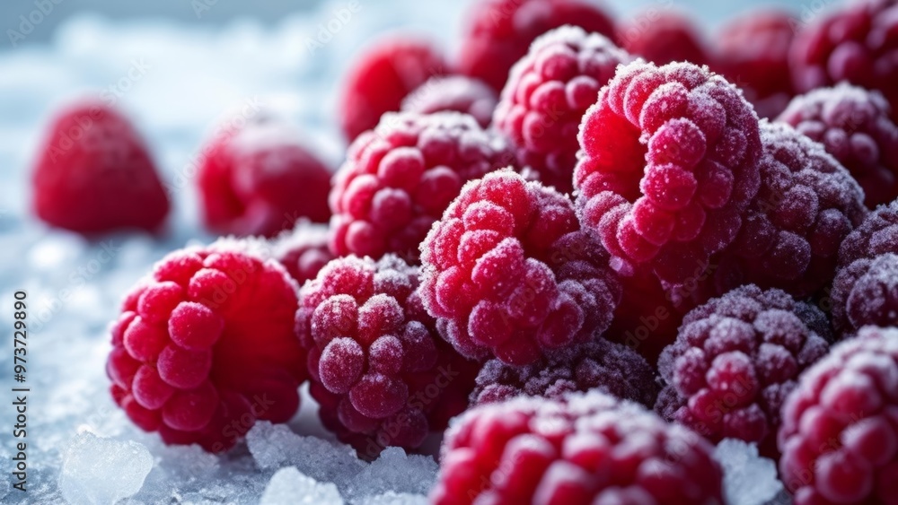 Frozen raspberries a winter delight Frozen raspberries a winter delight