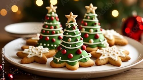  Sweet Christmas joy with festive cookie trees