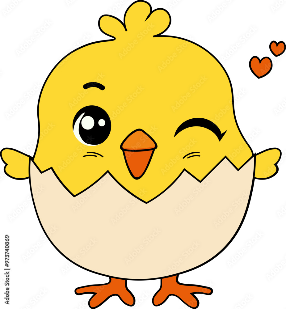 Obraz premium Chick Winks