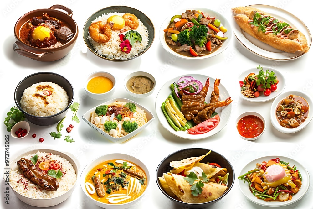 set of food set of food