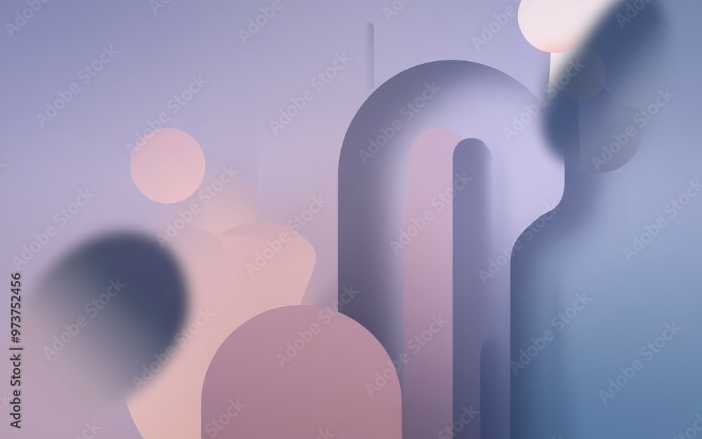 Abstract shapes background. Purple and pink gradient abstract shapes background, perfect for minimalist design. Abstract shapes background. Purple and pink gradient abstract shapes background, perfect for minimalist design.