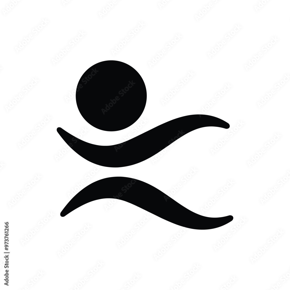 Swimmer icon. Simple swimmer logo. Swimmer sign and symbol. Swimmer pictogram. Simple logo template in black color Swimmer icon. Simple swimmer logo. Swimmer sign and symbol. Swimmer pictogram. Simple logo template in black color