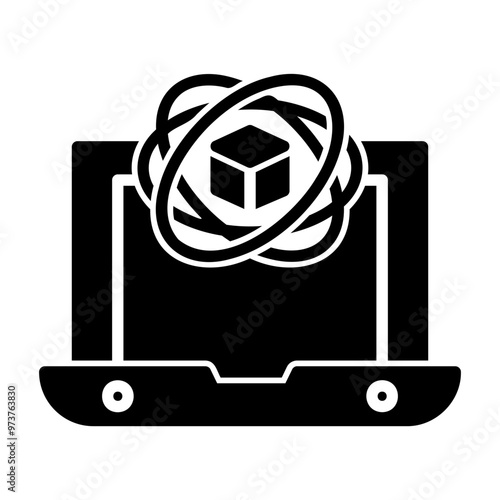 simulation Solid icon