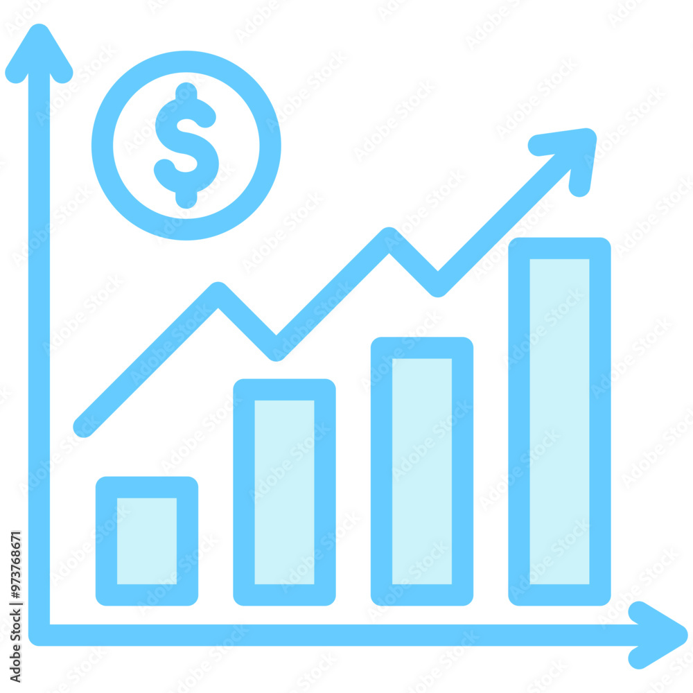 Index Funds dual tone blue color icon. related to education, business, economy, financial theme. best for UI, UX, app and web development. Index Funds dual tone blue color icon. related to education, business, economy, financial theme. best for UI, UX, app and web development.