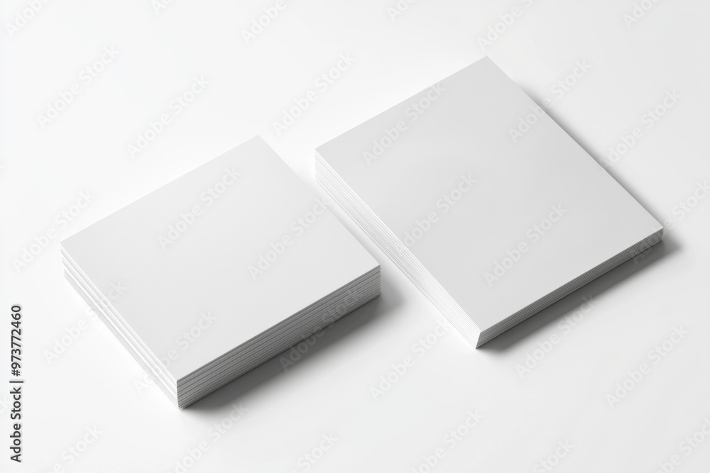 Business Card Mockup on Isolated Background created with Generative AI Business Card Mockup on Isolated Background created with Generative AI