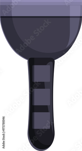 Construction spatula spreading putty, conducting home renovation and professional construction works
