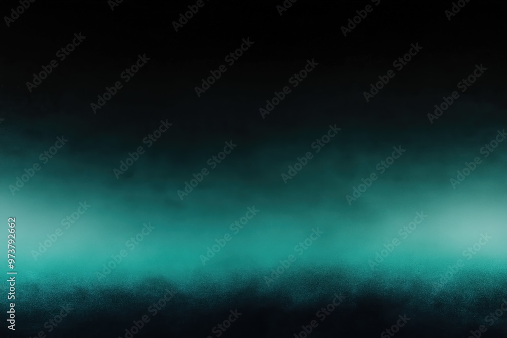 Dark turquoise background with smoke or fog forming mysterious shapes Dark turquoise background with smoke or fog forming mysterious shapes