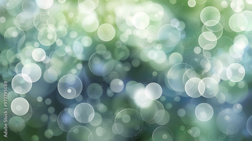 Abstract blurred background featuring a gradient of soft turquoise colors with light blue and green hues, adorned with white bokeh circles, ideal for web design and digital marketing services in onlin Abstract blurred background featuring a gradient of soft turquoise colors with light blue and green hues, adorned with white bokeh circles, ideal for web design and digital marketing services in onlin
