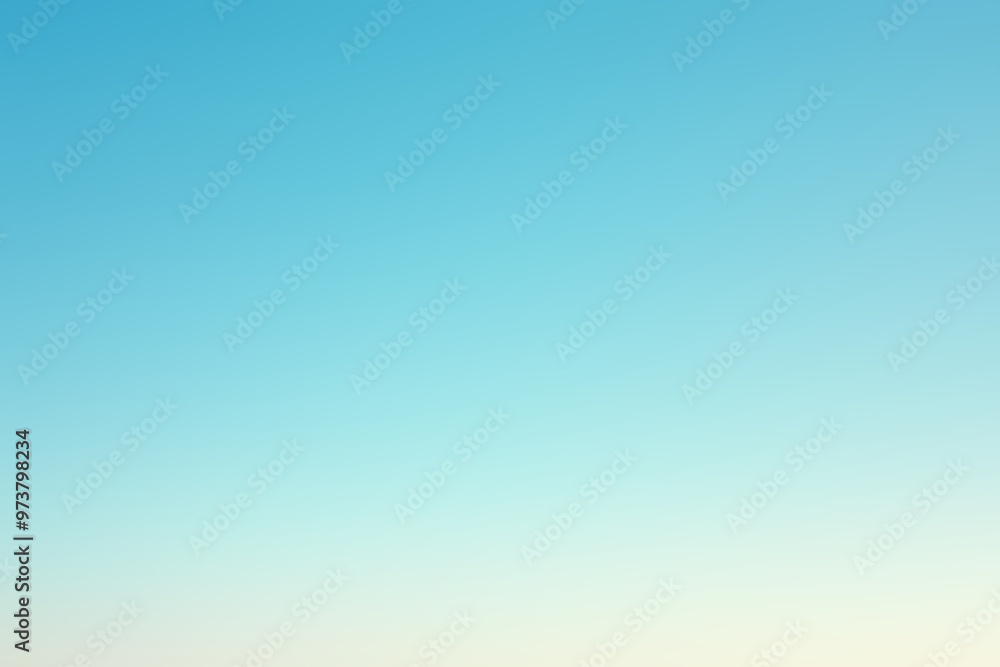 Clear blue sky background fading to white on the bottom Clear blue sky background fading to white on the bottom