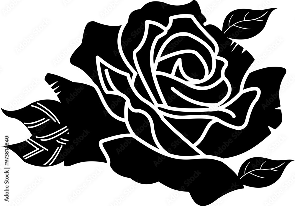 Rose Silhouette Rose Silhouette