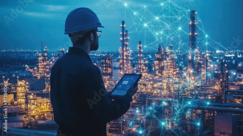 Digital transformation in manufacturing technology, smart factory innovation