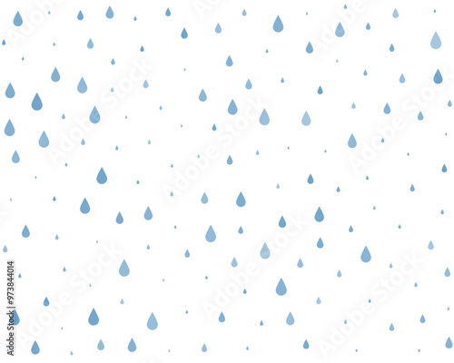 abstract aqua rainfall downpour background design