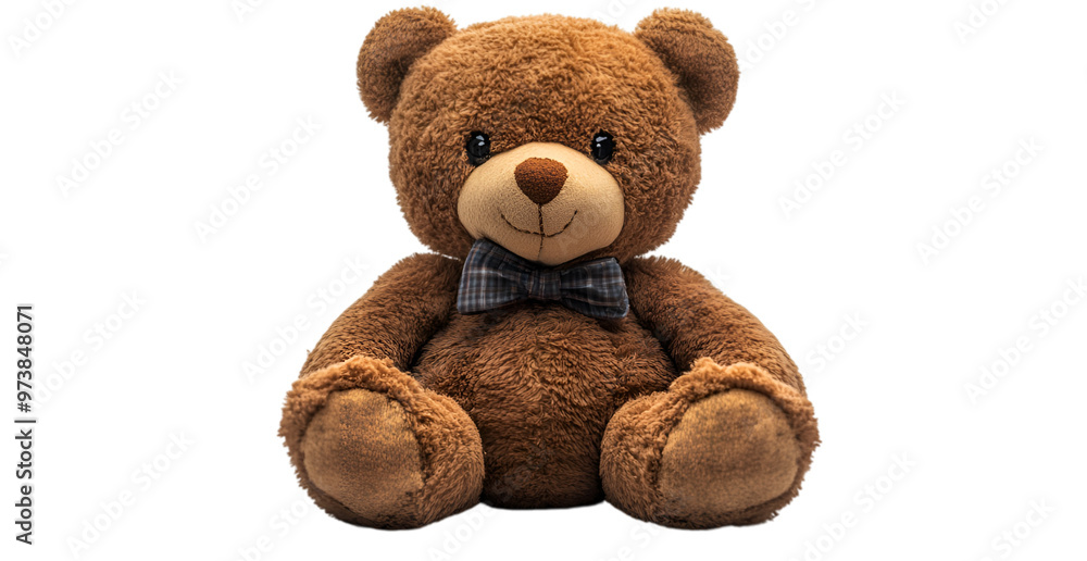 Obraz premium a stuffed bear with a bow tie