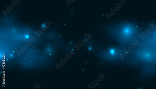 abstract and shiny stardust particle background with magical effect