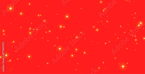 golden magical sparkle particle background for presentation