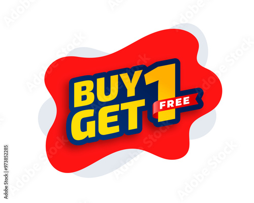 modern bogo sale offer background for business marketing