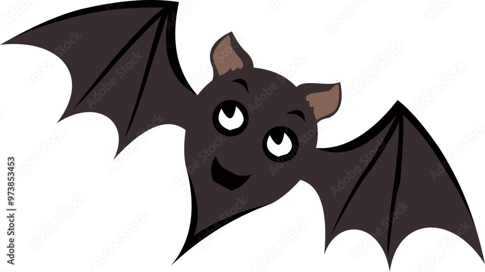 Obraz premium Halloween Flying Bat