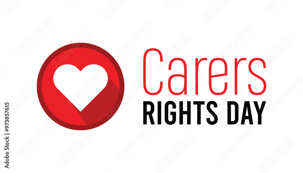 Carers rights day is observed every year on November. Holydays Awareness concept. background, placard, banner template Vector illustration design. Carers rights day is observed every year on November. Holydays Awareness concept. background, placard, banner template Vector illustration design.
