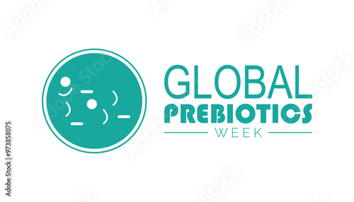 Global Prebiotics week is observed every year on November. Medical Healthcare Awareness concept. background, placard, banner template Vector illustration design.