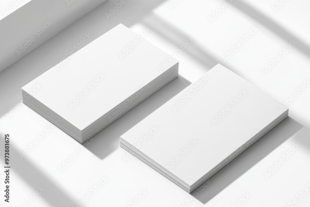 Business Card Mockup on Isolated Background created with Generative AI Business Card Mockup on Isolated Background created with Generative AI