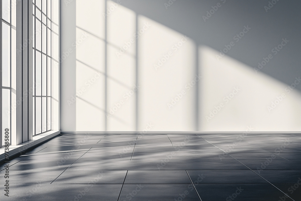 Fototapeta premium Simple modern style interior design