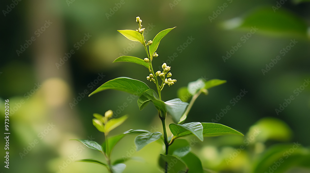 A detailed close-up of a specific Himalayan medicinal plant, with visible leaves, flowers, and stems A detailed close-up of a specific Himalayan medicinal plant, with visible leaves, flowers, and stems