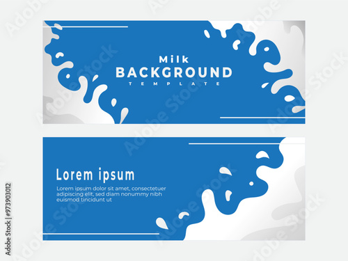 Milk abstract background template. vector illustration. abstract background