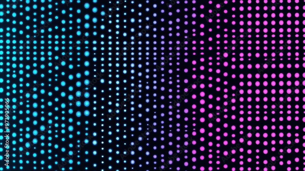 Vibrant geometric pattern featuring a trendy neon blue gradient in a modern square dot design for eyecatching visuals. Vibrant geometric pattern featuring a trendy neon blue gradient in a modern square dot design for eyecatching visuals.