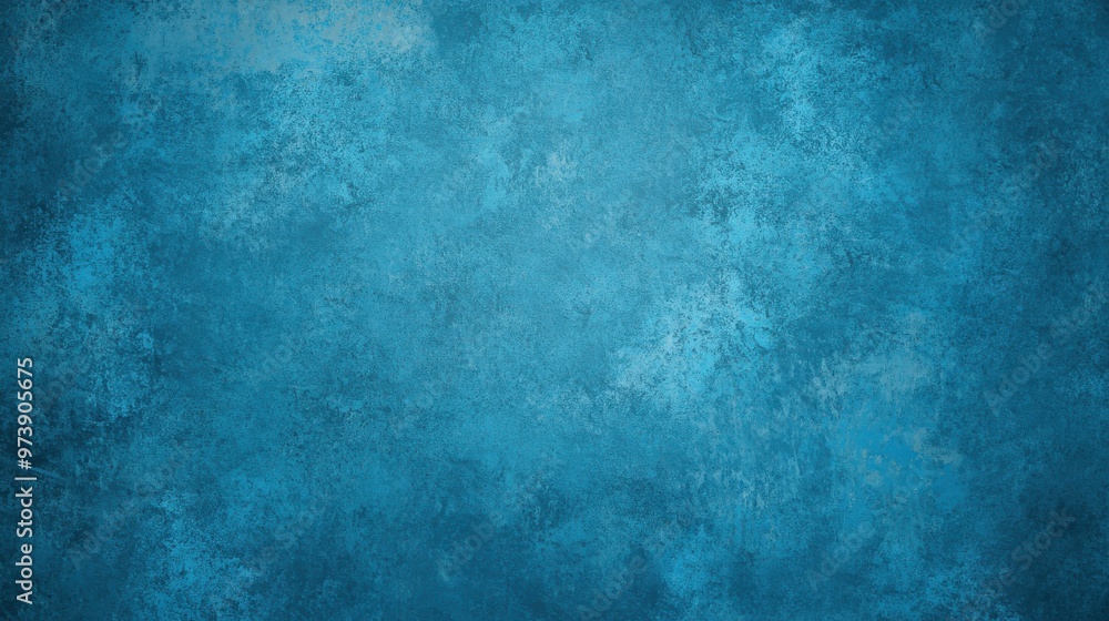 Fototapeta premium Explore a unique blend of dark blue grunge and vibrant light, creating an eyecatching digital art experience.