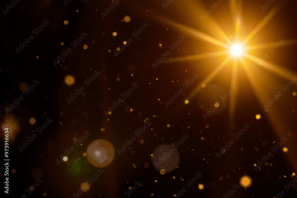 Sparkles and Light Particles.generative AI Sparkles and Light Particles.generative AI