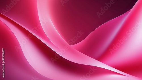 abstract background with glowing lines, abstract pink background with waves, valentine heart with background