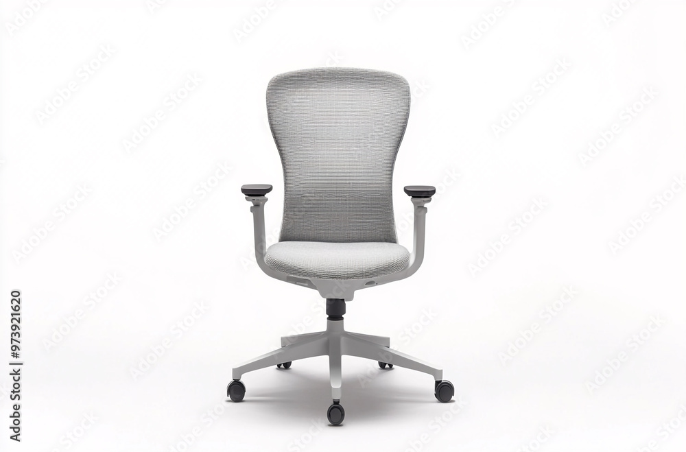 Fototapeta premium a task chair with simple design and fabric seat