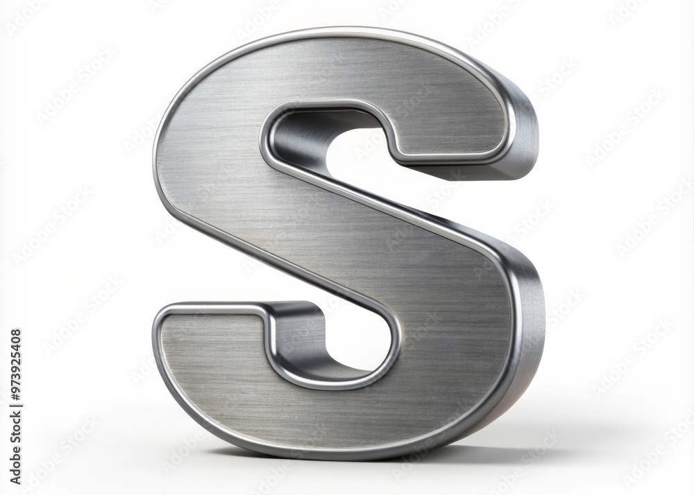 A silver-gray tin element symbol, Sn, rendered in bold 3D typography, isolated on a white background, with subtle A silver-gray tin element symbol, Sn, rendered in bold 3D typography, isolated on a white background, with subtle