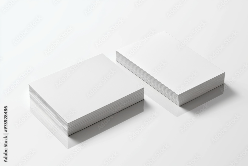 Business Card Mockup on Isolated Background created with Generative AI Business Card Mockup on Isolated Background created with Generative AI