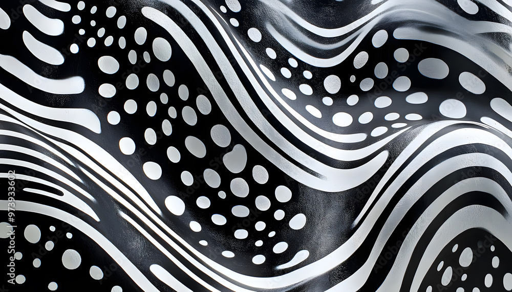 Stick to monochrome patterns like stripes, polka dots, or abstract swirls for a visually interesting yet subtle design Stick to monochrome patterns like stripes, polka dots, or abstract swirls for a visually interesting yet subtle design